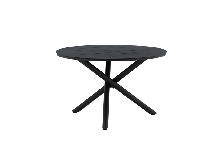Venture Home Alma Dining Table - Black Alu - ø120cm