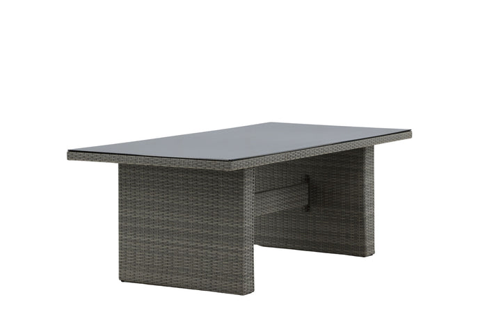 Venture Home Padova Table 200*100 - Grey/Glass