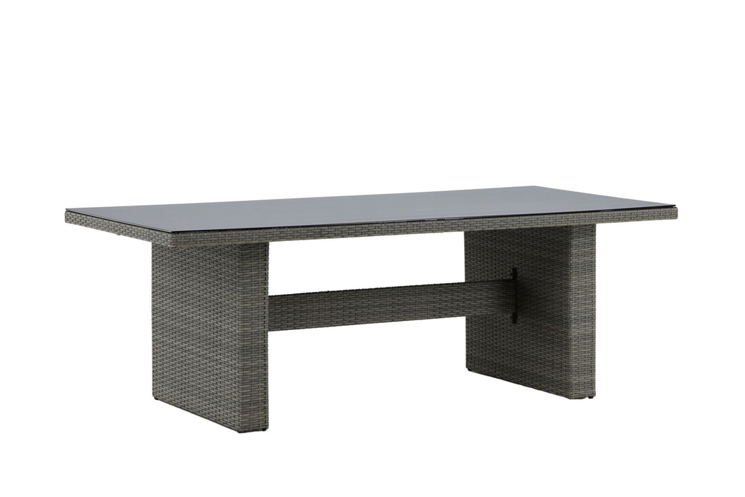 Venture Home Padova Table 200*100 - Grey/Glass