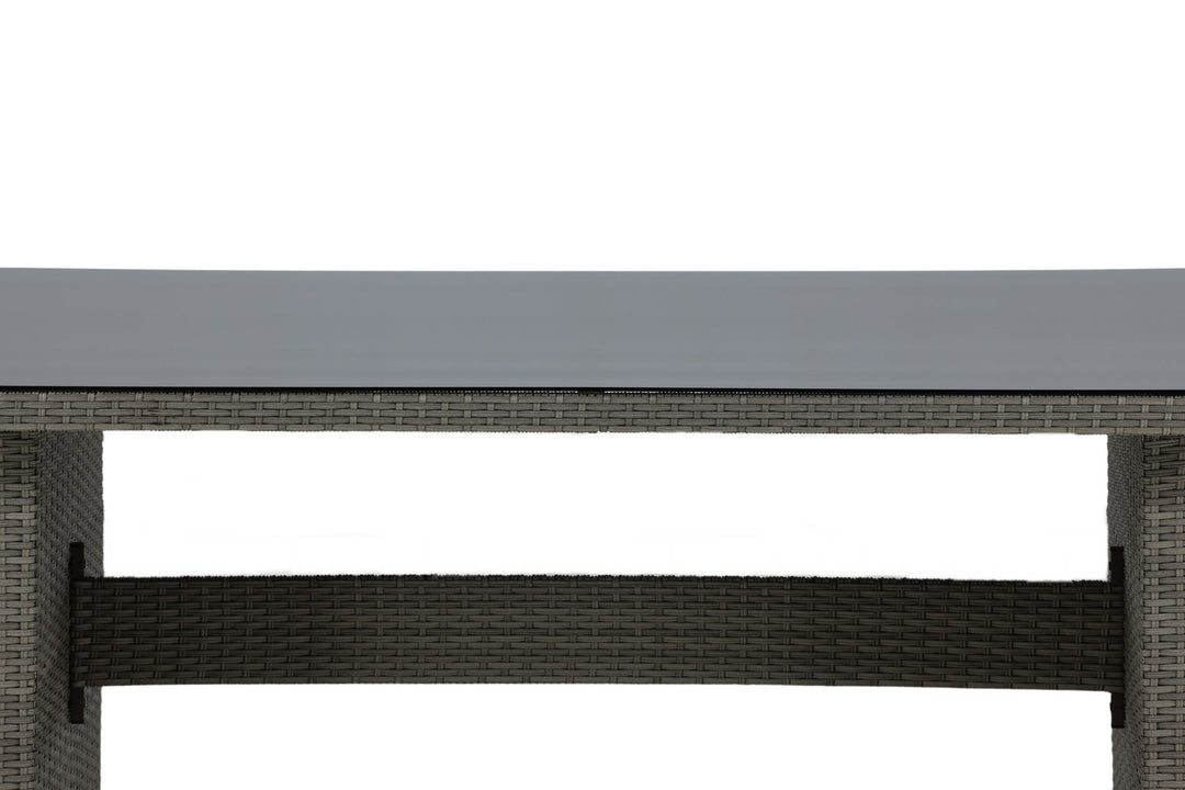 Venture Home Padova Table 200*100 - Grey/Glass
