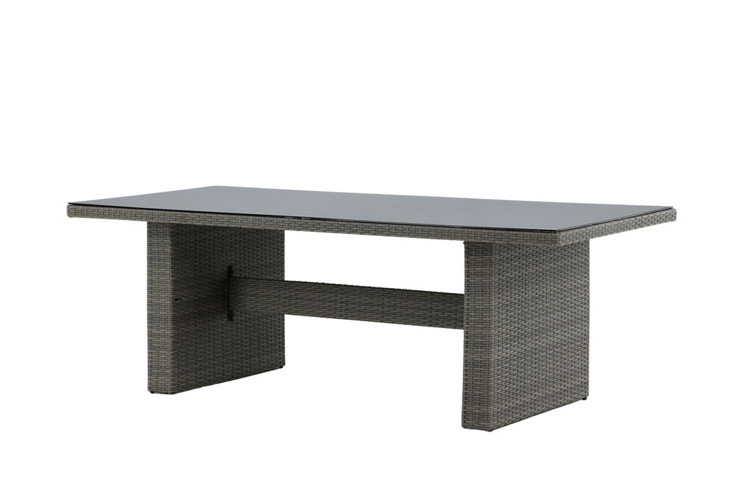 Venture Home Padova Table 200*100 - Grey/Glass