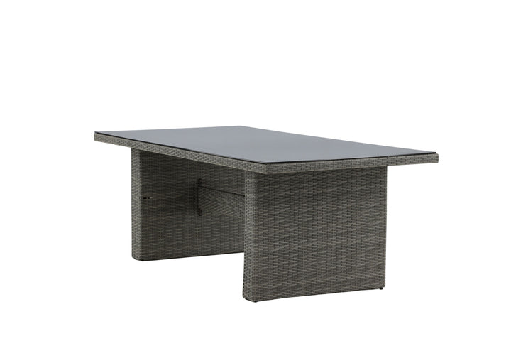 Venture Home Padova Table 200*100 - Grey/Glass