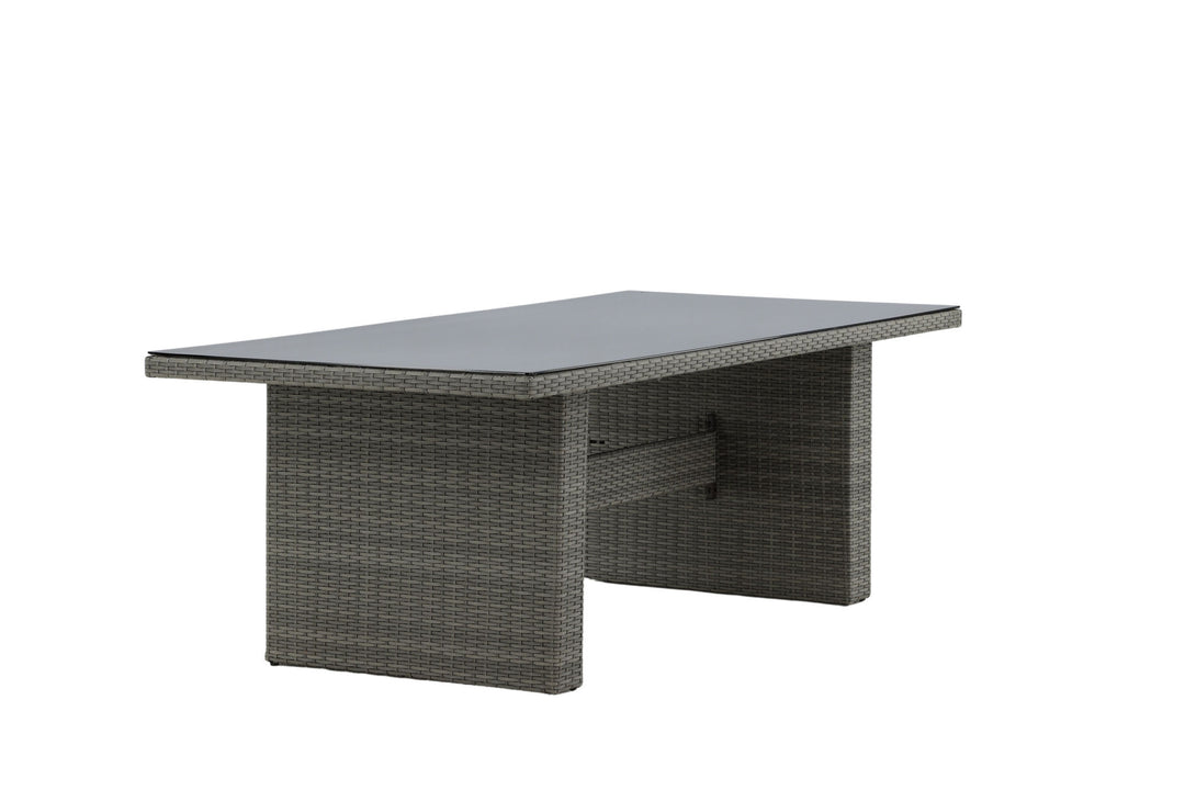 Venture Home Padova Table 200*100 - Grey/Glass