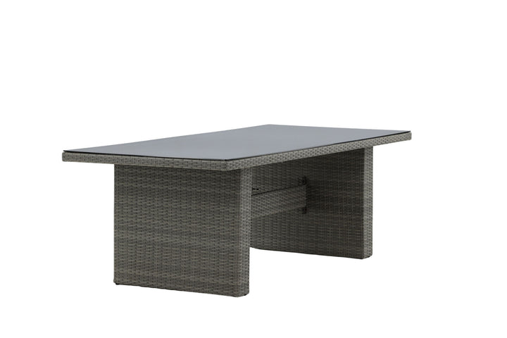 Venture Home Padova Table 200*100 - Grey/Glass