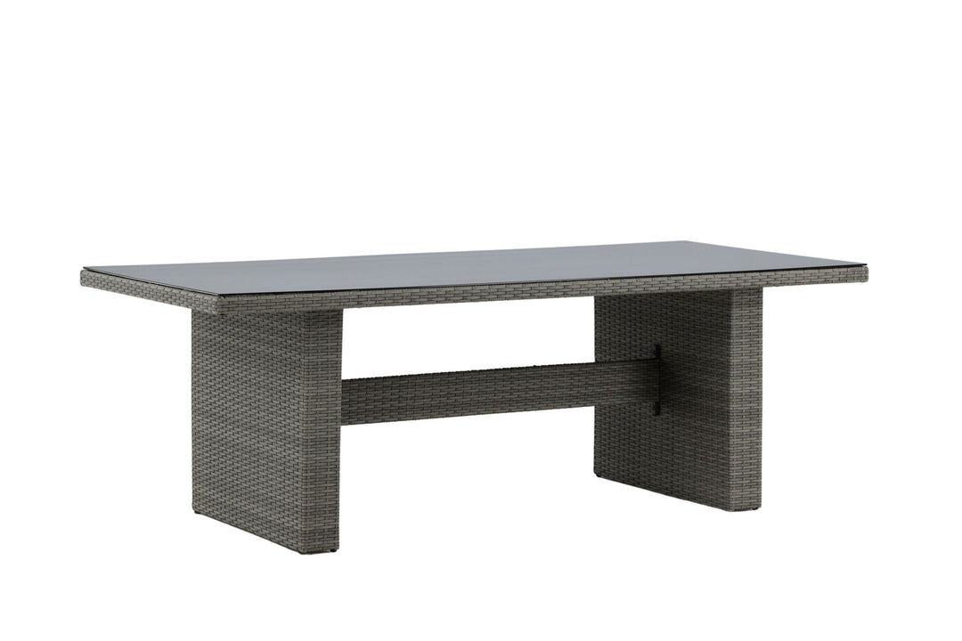 Venture Home Padova Table 200*100 - Grey/Glass