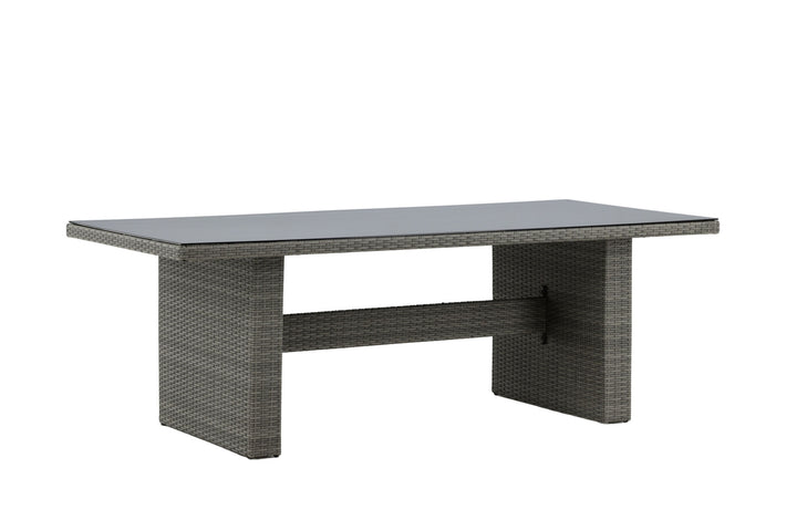 Venture Home Padova Table 200*100 - Grey/Glass
