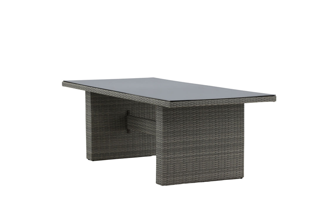 Venture Home Padova Table 200*100 - Grey/Glass