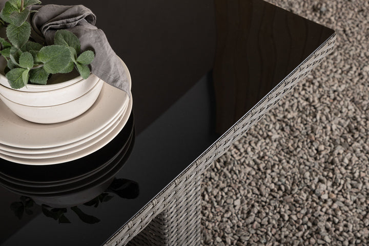 Venture Home Padova Table 200*100 - Grey/Glass