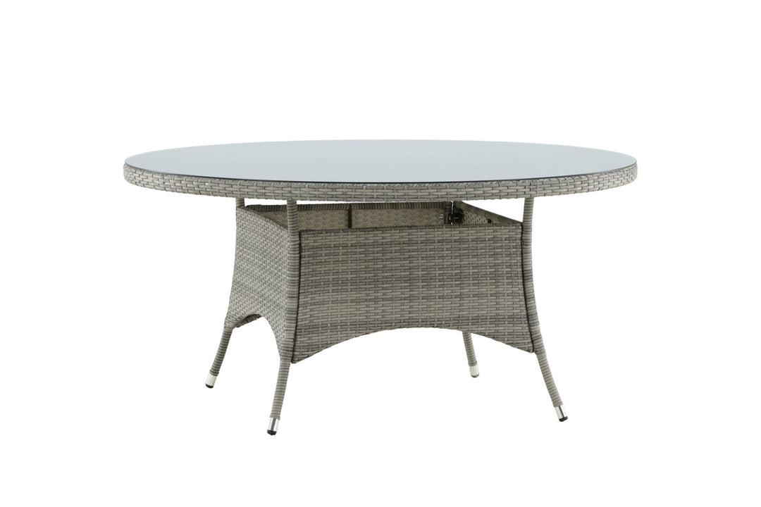Venture Home Volta Table ø 150 - Grey/Glass