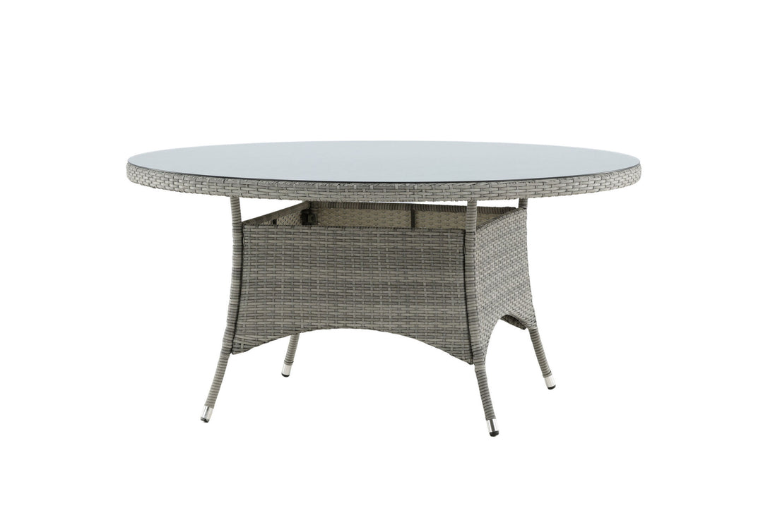 Venture Home Volta Table ø 150 - Grey/Glass