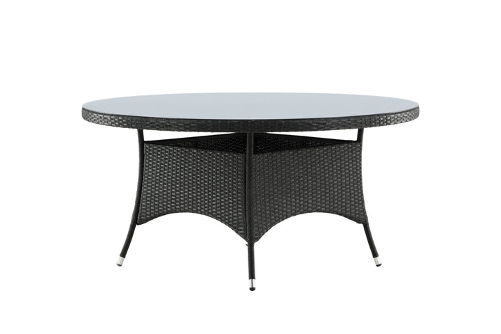 Venture Home Volta Table ø 150 - Black/Glass
