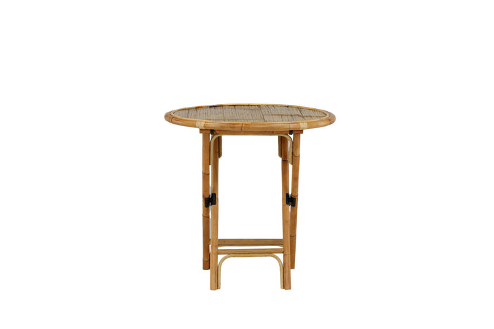 Venture Home Cane Café table ø80cm - Bamboo