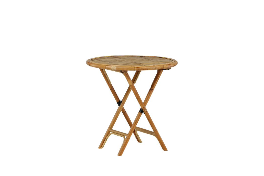 Venture Home Cane Café table ø80cm - Bamboo