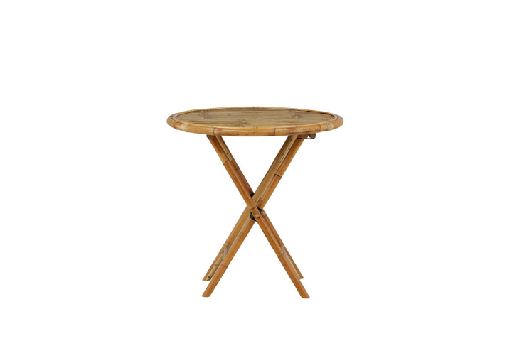 Venture Home Cane Café table ø80cm - Bamboo
