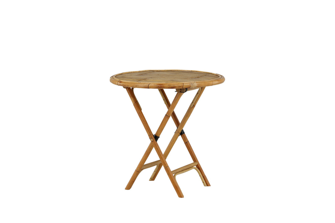 Venture Home Cane Café table ø80cm - Bamboo