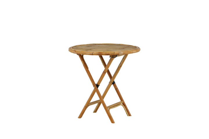 Venture Home Cane Café table ø80cm - Bamboo