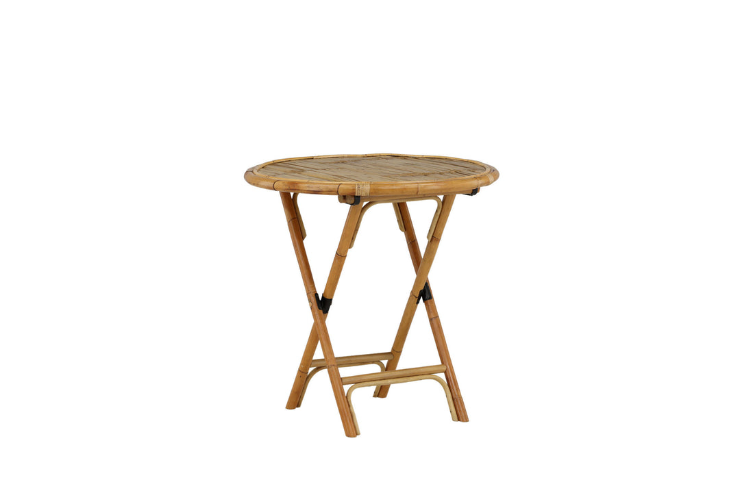 Venture Home Cane Café table ø80cm - Bamboo