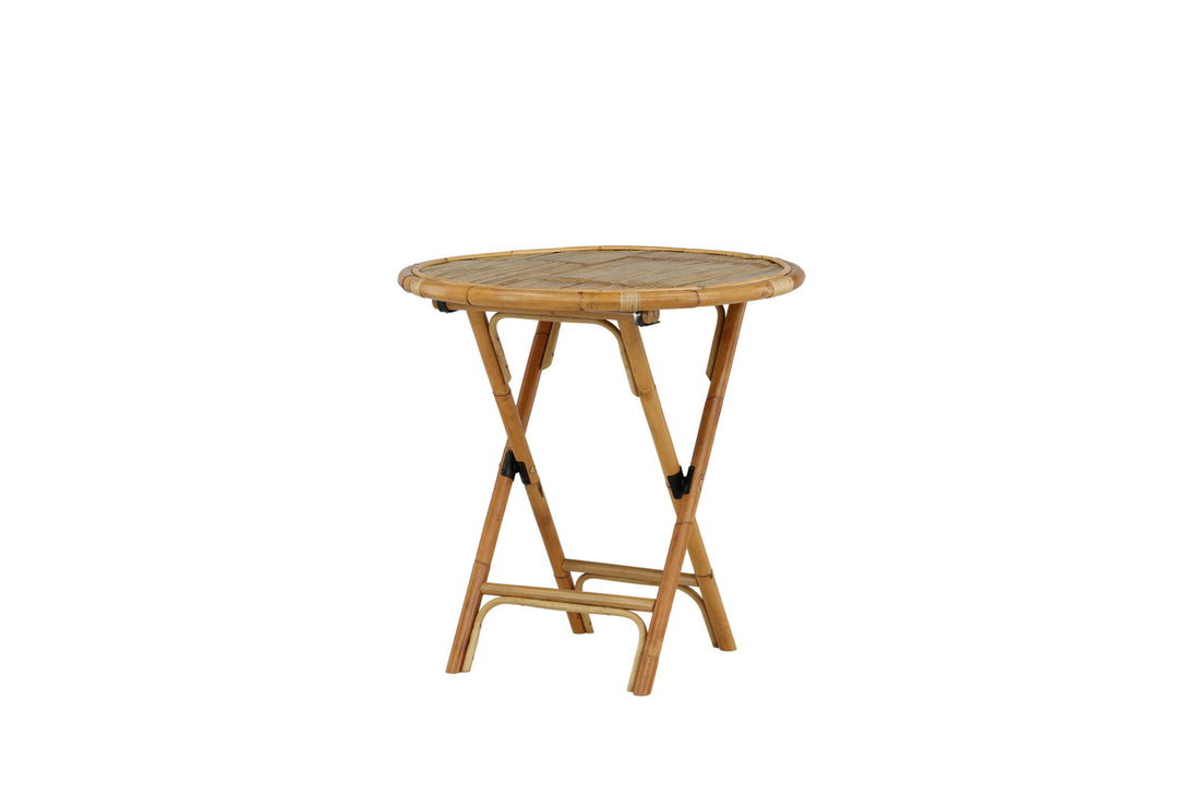 Venture Home Cane Café table ø80cm - Bamboo