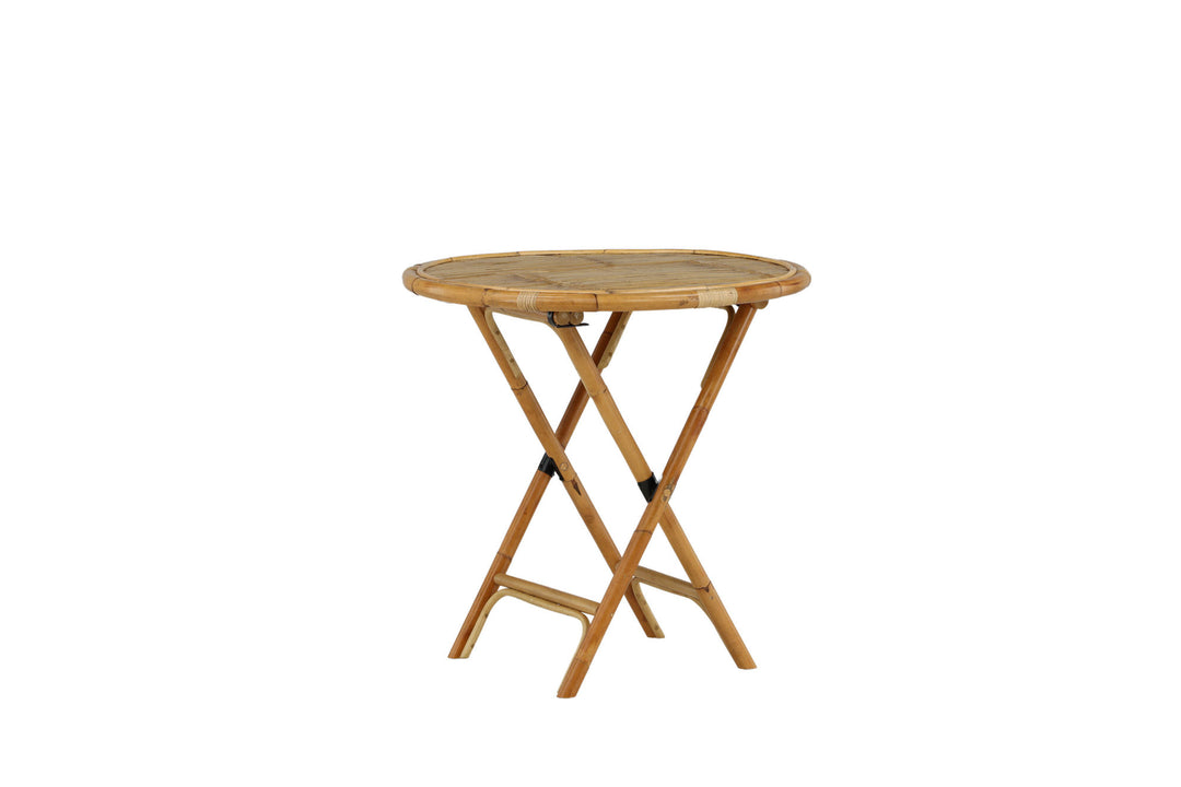 Venture Home Cane Café table ø80cm - Bamboo