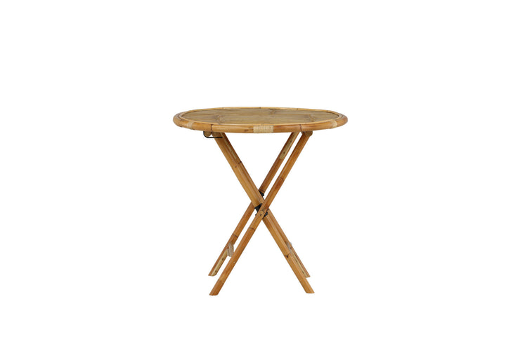 Venture Home Cane Café table ø80cm - Bamboo