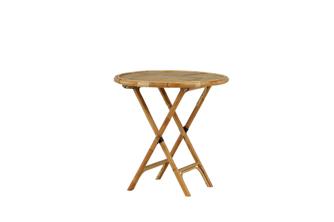 Venture Home Cane Café table ø80cm - Bamboo