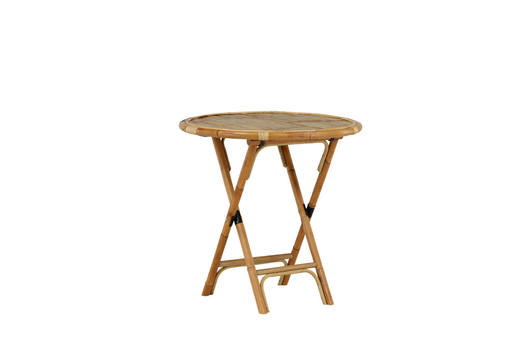 Venture Home Cane Café table ø80cm - Bamboo