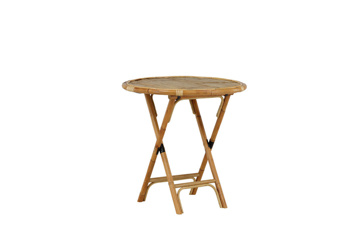 Venture Home Cane Café table ø80cm - Bamboo