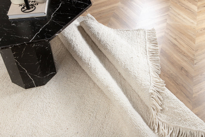 Venture Home Betina Wool Carpet - 200*300- White
