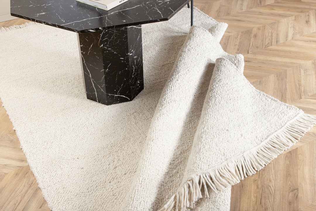 Venture Home Betina Wool Carpet - 200*300- White