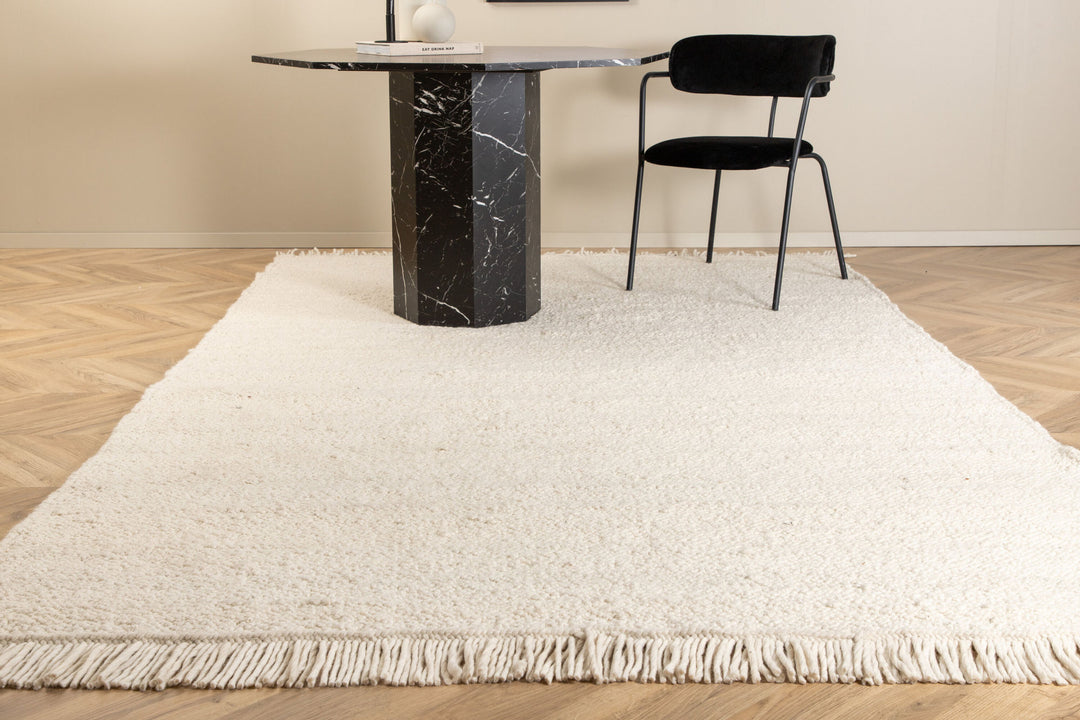 Venture Home Betina Wool Carpet - 160*230- White