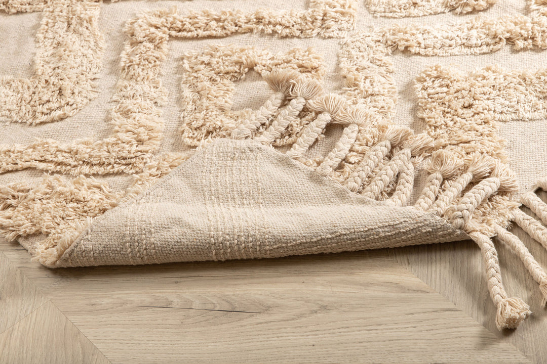 Venture Home Hilma Cotton - 160*230- -Rectangular-Offwhite