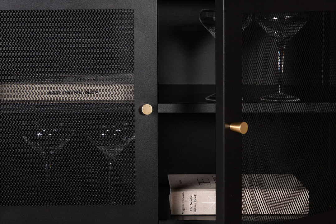 Venture Home Malla Cabinet - / Black