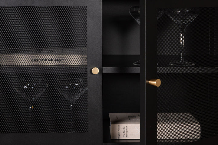 Venture Home Malla Cabinet - / Black