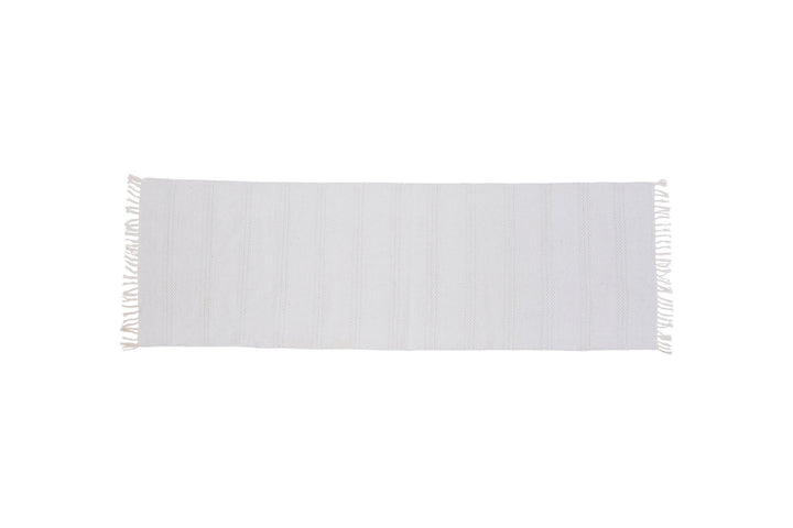 Venture Home Nico Cotton Carpet - 80*250- Offwhite