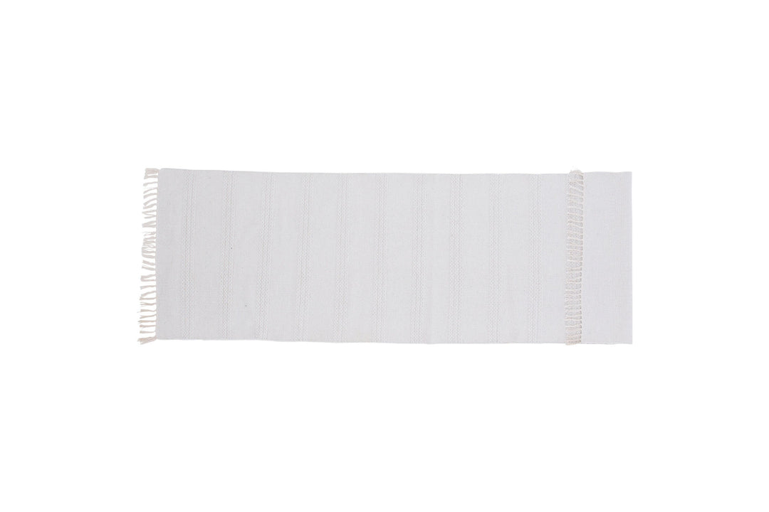 Venture Home Nico Cotton Carpet - 80*250- Offwhite