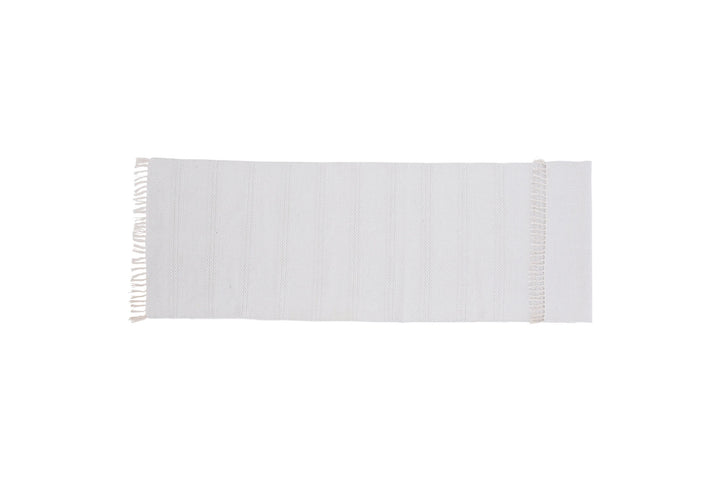 Venture Home Nico Cotton Carpet - 80*250- Offwhite