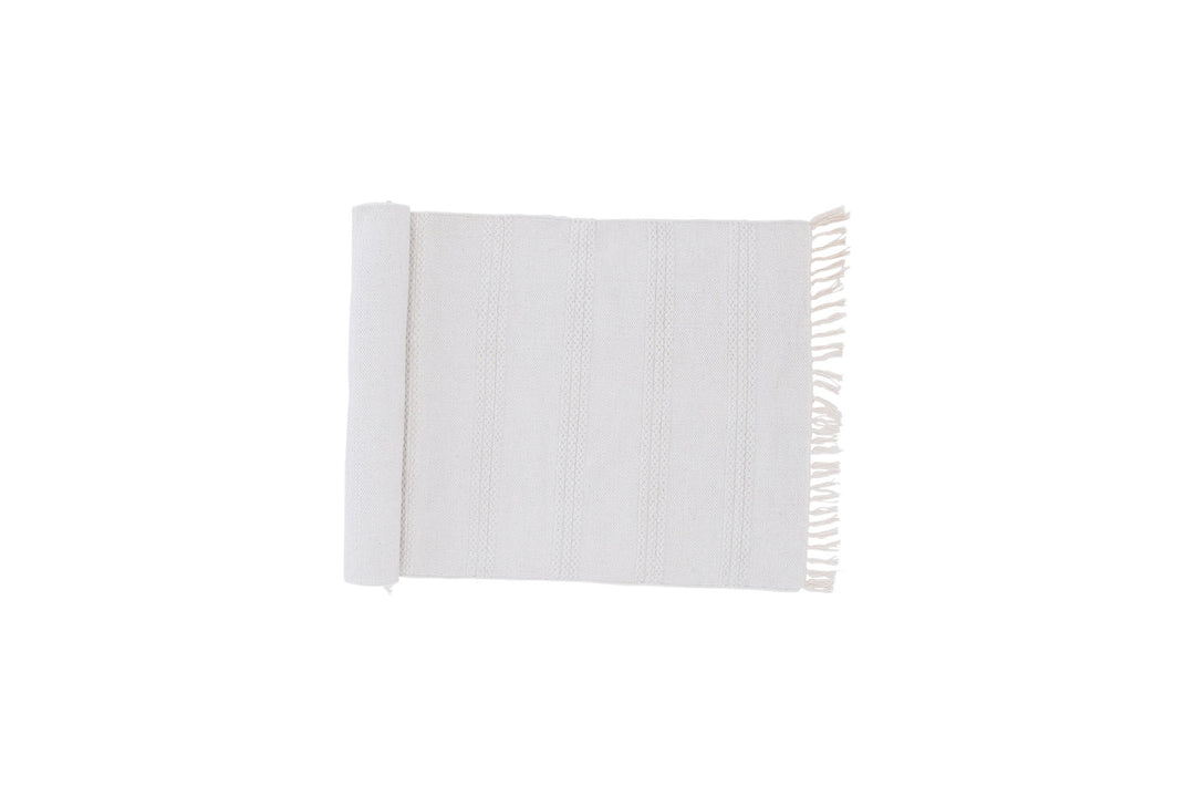 Venture Home Nico Cotton Carpet - 80*250- Offwhite