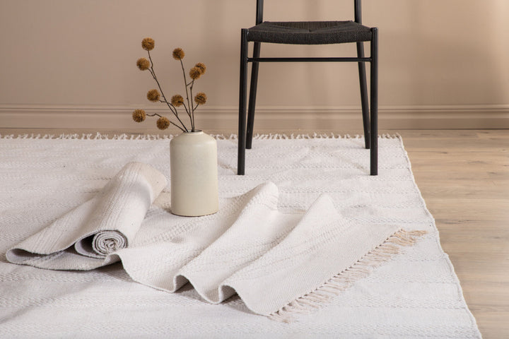 Venture Home Nico Cotton Carpet - 80*250- Offwhite