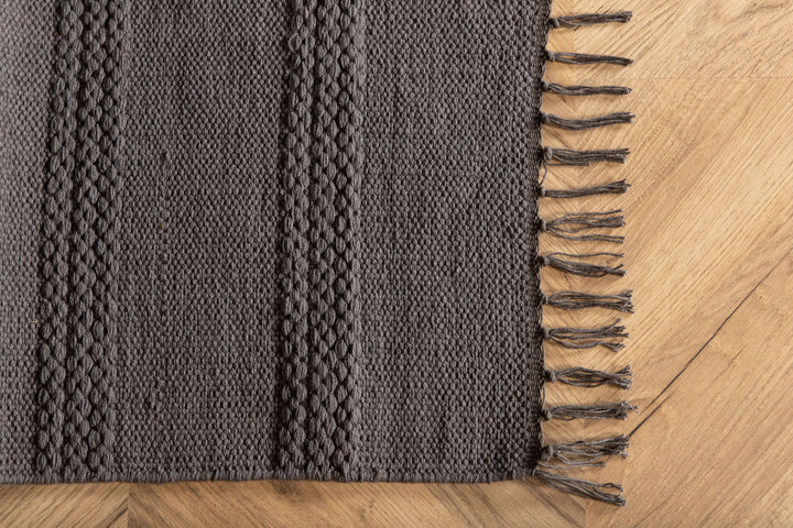Venture Home Nico Cotton Carpet - 80*250- Grey