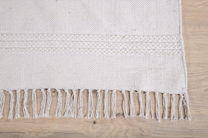 Venture Home Nico Cotton Carpet - 160*230- Offwhite