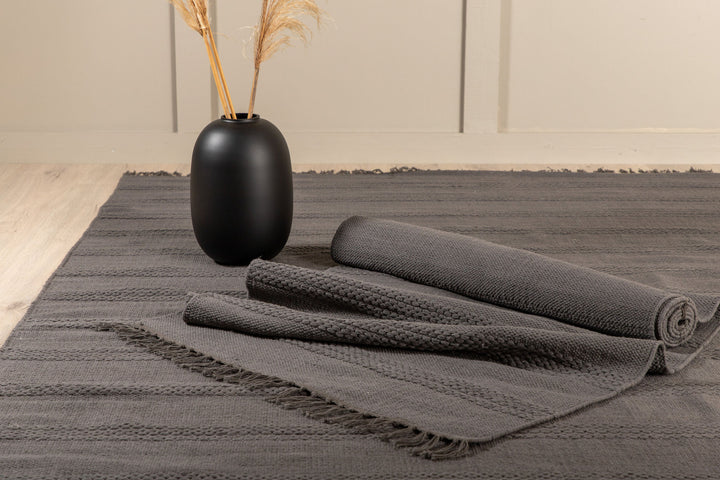 Venture Home Nico Cotton Carpet - 160*230- Grey