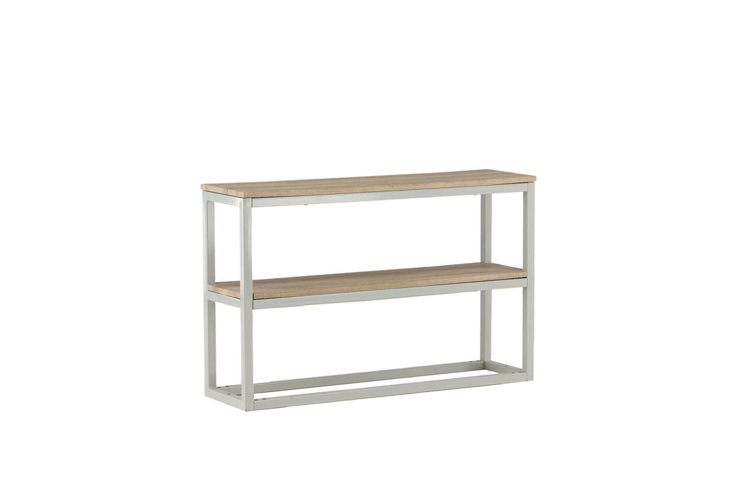 Venture Home Rise Double Side Table - Grey / Ash Paper laminate