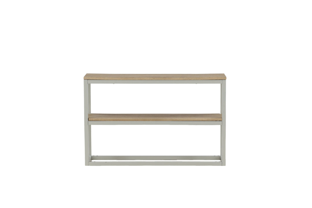 Venture Home Rise Double Side Table - Grey / Ash Paper laminate