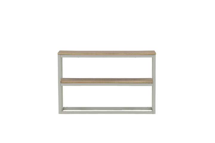 Venture Home Rise Double Side Table - Grey / Ash Paper laminate