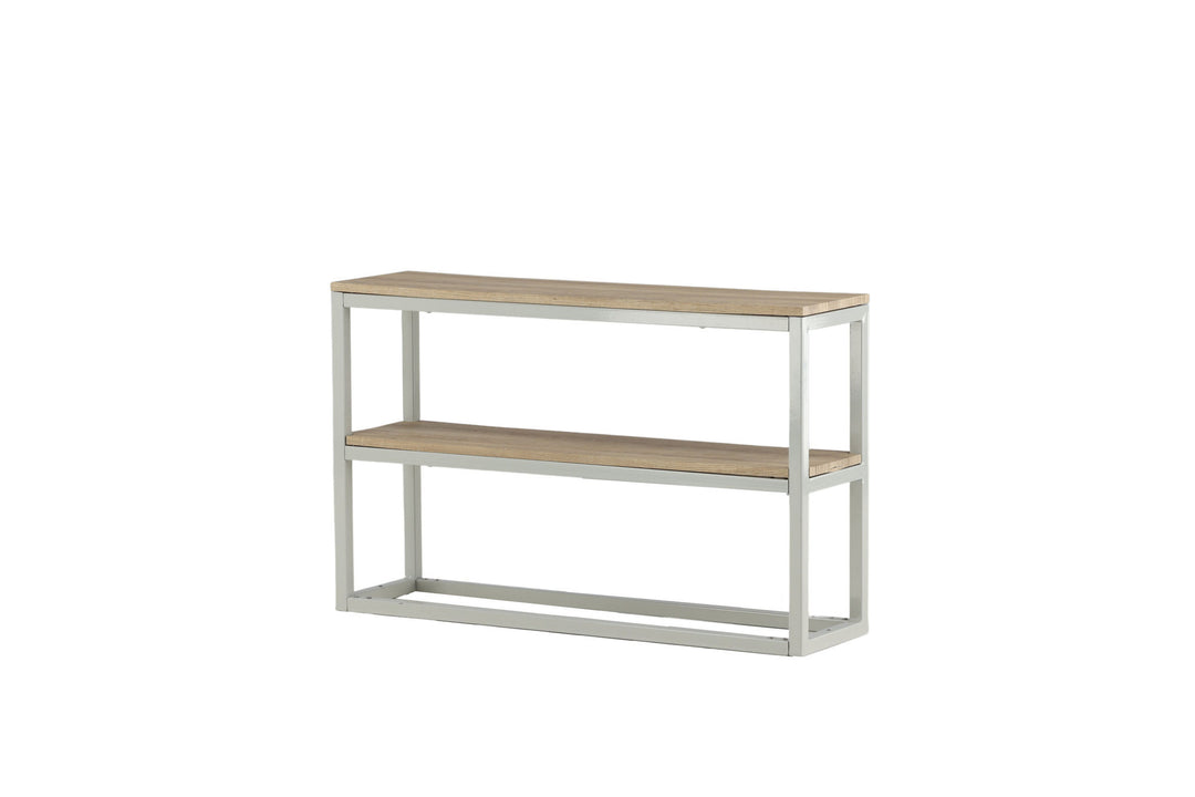 Venture Home Rise Double Side Table - Grey / Ash Paper laminate