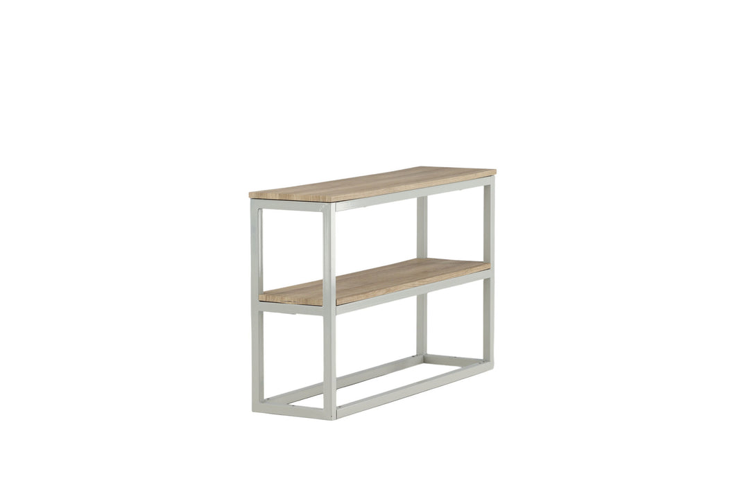 Venture Home Rise Double Side Table - Grey / Ash Paper laminate