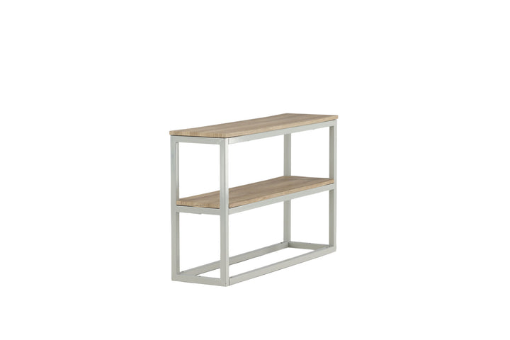 Venture Home Rise Double Side Table - Grey / Ash Paper laminate