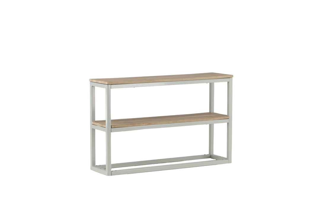 Venture Home Rise Double Side Table - Grey / Ash Paper laminate