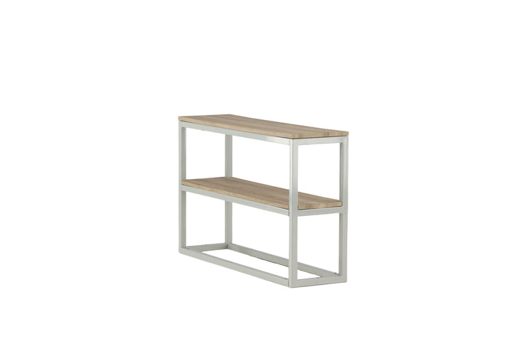 Venture Home Rise Double Side Table - Grey / Ash Paper laminate