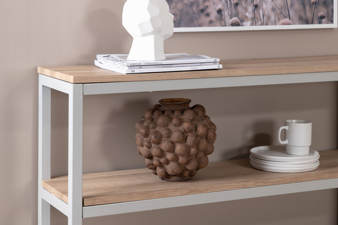 Venture Home Rise Double Side Table - Grey / Ash Paper laminate
